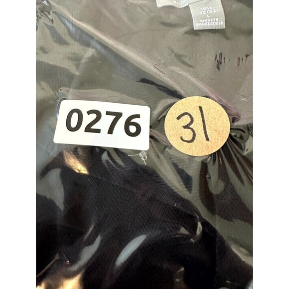 Michael Kors Mens Stretch Slim Fit Button-Up Shirt Mens Size 16.5 32/33 Black - Picture 16 of 16